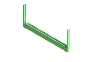 337-068-541-268 - EDAC Card Edge Connector